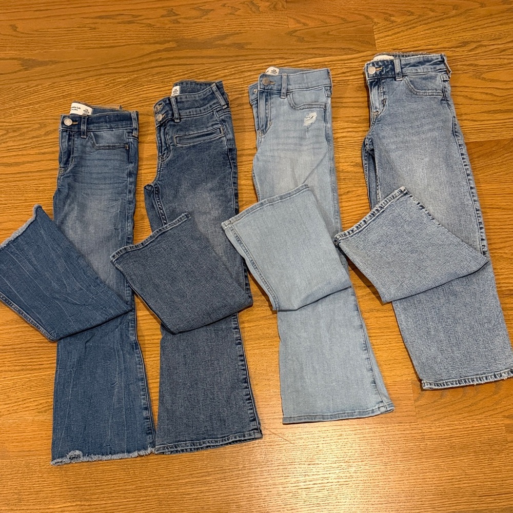 Abercrombie Kids Denim Jeans - Dark Blue and Light Blue